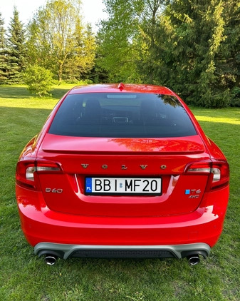 Volvo S60 cena 78000 przebieg: 226320, rok produkcji 2015 z Trzciel małe 121